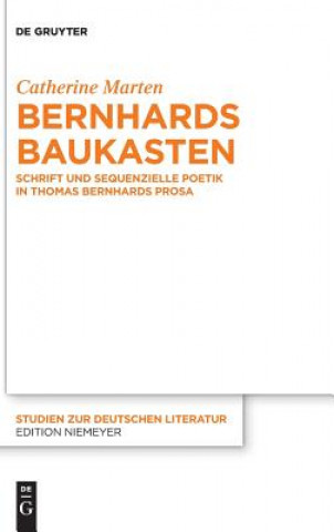 Könyv Bernhards Baukasten Catherine Marten