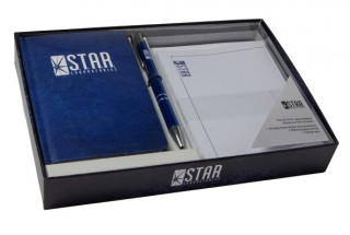 Könyv DC Comics: S.T.A.R. Labs Desktop Stationery Set (With Pen) Insight Editions
