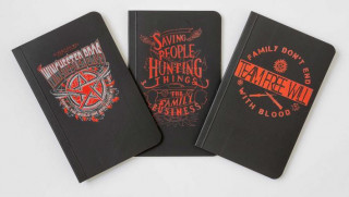 Kniha Supernatural Pocket Notebook Collection (Set of 3) 