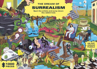 Gra/Zabawka Dream of Surrealism (1000-Piece Art History Jigsaw Puzzle) Brecht Broucke