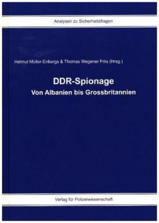 Könyv DDR-Spionage Helmut Müller-Enbergs