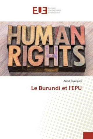 Kniha Le Burundi et l'EPU Armel Niyongere