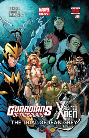 Книга Strážci galaxie New X-Men Soud s Jean Greyovou Brian Michael Bendis