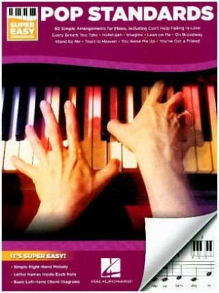 Tlačovina Pop Standards Super Easy Songbook, Piano 