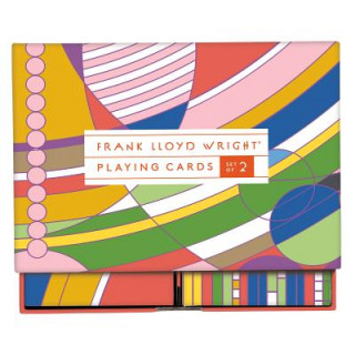 Prasa Frank Lloyd Wright Playing Card Set Sarah McMenemy