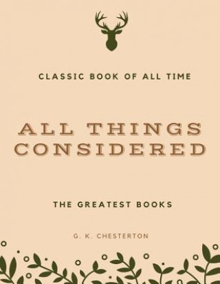 Knjiga All Things Considered G. K. Chesterton