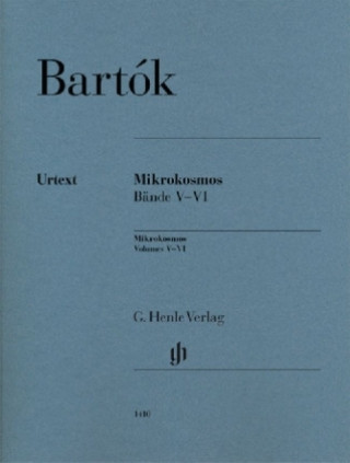 Materiale tipărite Mikrokosmos, Klavier zu zwei Händen. Bd.V-VI Béla Bartók