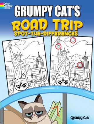 Könyv Grumpy Cat's Road Trip Spot-the-Differences John Kurtz