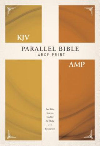 Carte KJV, Amplified, Parallel Bible, Large Print, Hardcover, Red Letter Zondervan