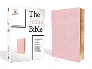 Book Jesus Bible, NIV Edition, Leathersoft over Board, Pink, Comfort Print Zondervan