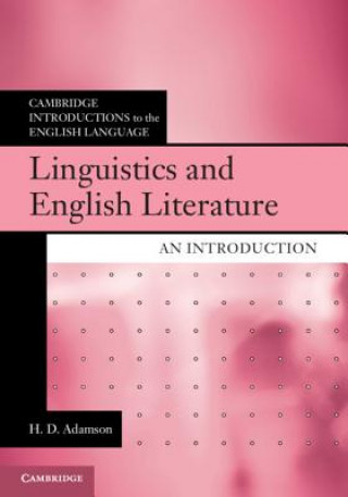 Könyv Linguistics and English Literature Douglas (University of Arizona) Adamson