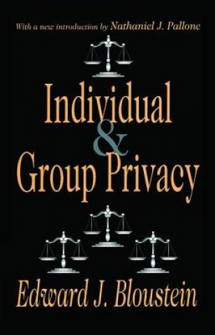 Carte Individual and Group Privacy Edward J. Bloustein