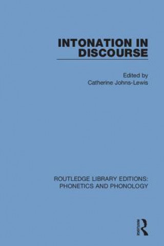 Kniha Intonation in Discourse 