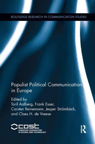 Knjiga Populist Political Communication in Europe 