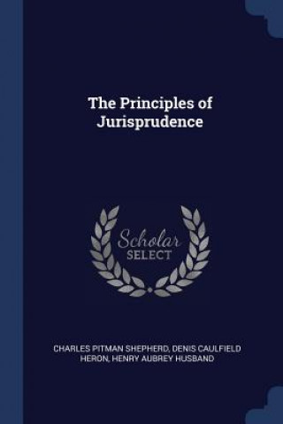 Carte THE PRINCIPLES OF JURISPRUDENCE CHARLES PI SHEPHERD