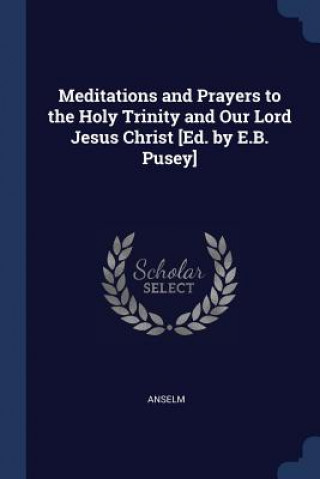 Könyv MEDITATIONS AND PRAYERS TO THE HOLY TRIN ANSELM