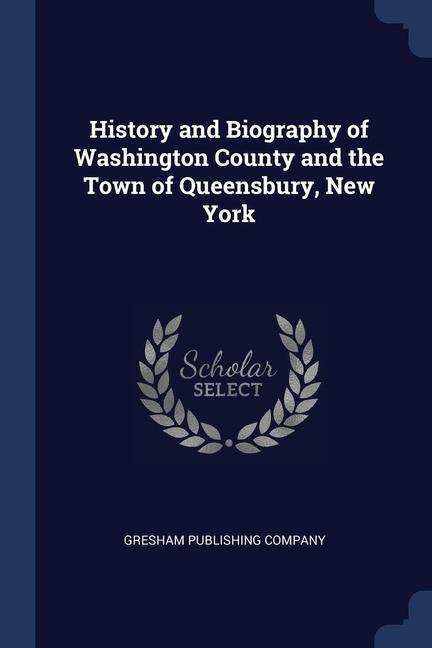 Carte HISTORY AND BIOGRAPHY OF WASHINGTON COUN GRESHAM PUB COMPANY