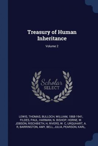 Książka TREASURY OF HUMAN INHERITANCE; VOLUME 2 THOMAS