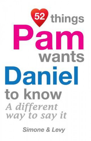 Carte 52 Things Pam Wants Daniel To Know: A Different Way To Say It Levy