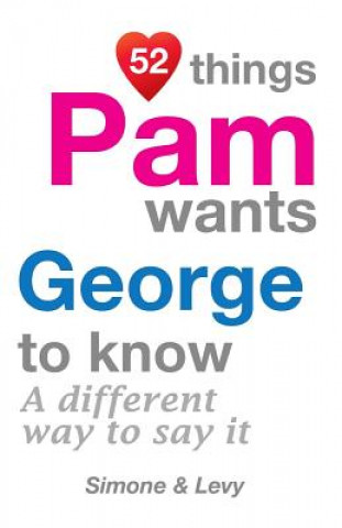 Carte 52 Things Pam Wants George To Know: A Different Way To Say It Levy