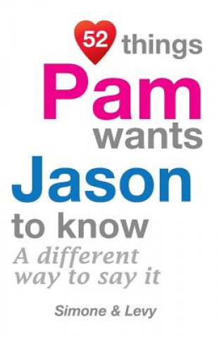 Kniha 52 Things Pam Wants Jason To Know: A Different Way To Say It Levy