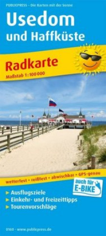 Prasa PUBLICPRESS Radkarte Usedom und Haffküste 