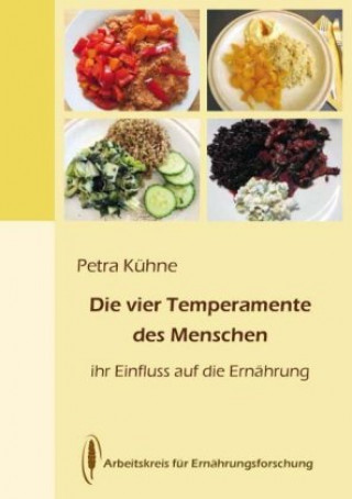 Kniha Die vier Temperamente Petra Kühne