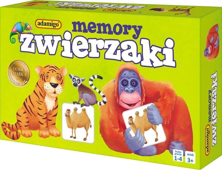 Joc / Jucărie Gra Memory Zwierzaki 