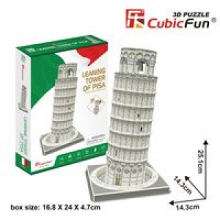 Gra/Zabawka Puzzle 3D Krzywa Wieża w Pizie 27 części 