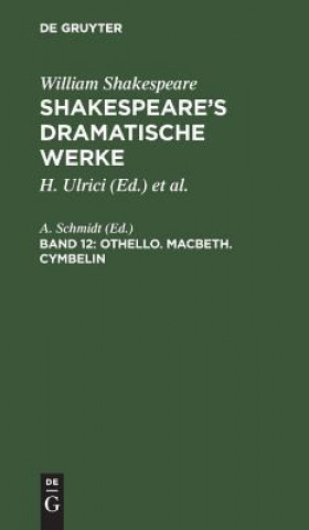 Book Othello. Macbeth. Cymbelin A. Schmidt