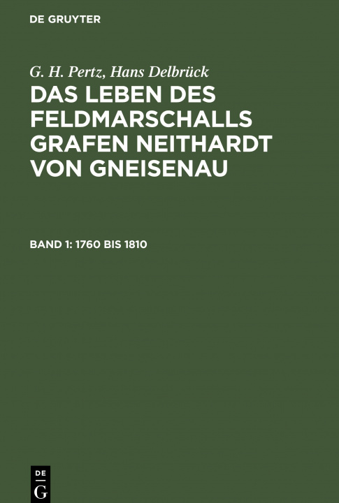 Livro 1760 bis 1810 Georg Heinrich Pertz