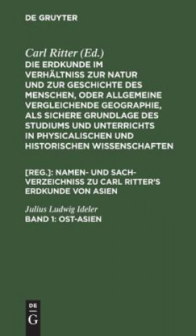Carte Ost-Asien Julius Ludwig Ideler