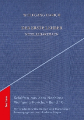 Kniha Nicolai Hartmann Wolfgang Harich