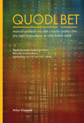 Книга Quodlibet Milan Klapetek