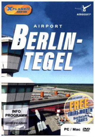 Digital XPlane 11 AddOn Airport Berlin Tegel, 1 DVD-ROM 