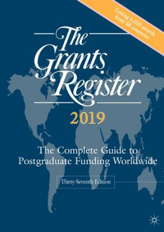 Książka Grants Register 2019 Palgrave Macmillan