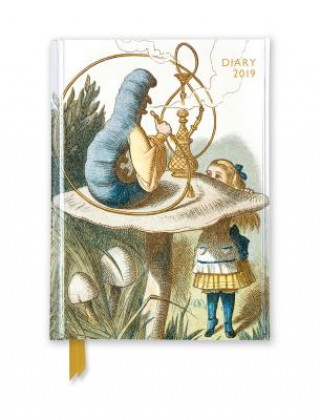 Календар/тефтер Tenniel: Alice in Wonderland Pocket Diary 2019 