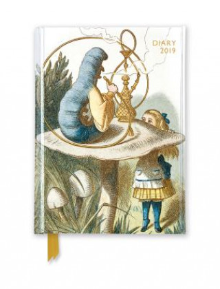 Kalendarz/Pamiętnik Tenniel: Alice in Wonderland Pocket Diary 2019 