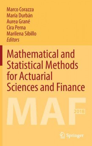 Knjiga Mathematical and Statistical Methods for Actuarial Sciences and Finance Marco Corazza