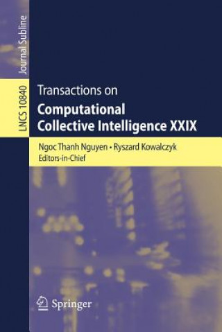 Книга Transactions on Computational Collective Intelligence XXIX Ngoc Thanh Nguyen