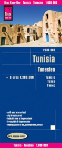 Tiskovina Reise Know-How Landkarte Tunesien (1:600.000) mit Djerba (1:300.000) Reise Know-How Verlag Peter Rump