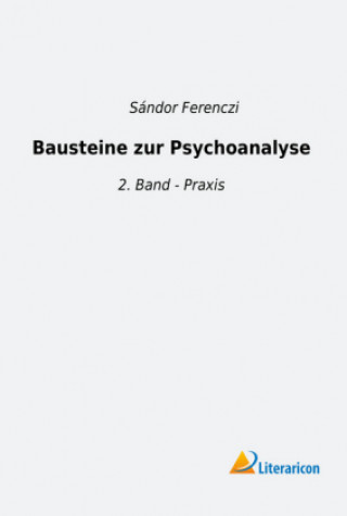 Kniha Bausteine zur Psychoanalyse Sándor Ferenczi