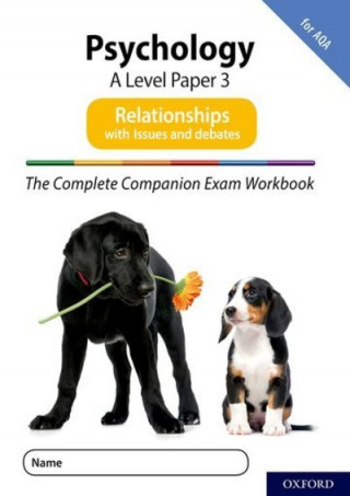 Kniha Complete Companions for AQA Fourth Edition: 16-18: AQA Psychology A Level: Paper 3 Exam Workbook: Relationships Rob McIlveen