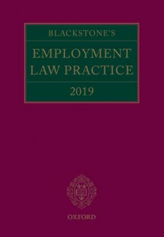 Könyv Blackstone's Employment Law Practice 2019 Gavin Mansfield QC