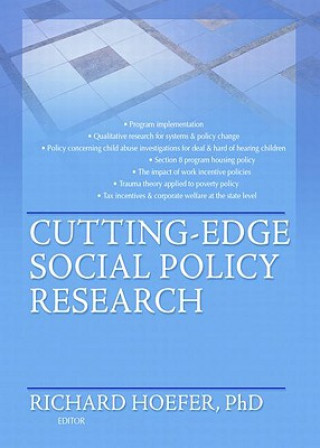 Buch Cutting-Edge Social Policy Research Richard Hoefer