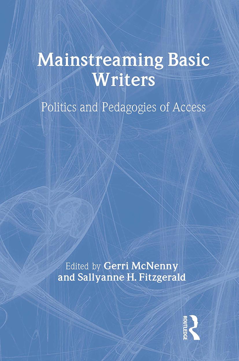 Knjiga Mainstreaming Basic Writers Gerri McNenny
