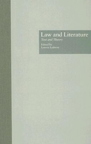 Kniha Law and Literature Lenora Ledwon