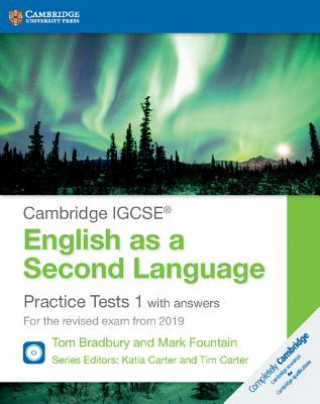 Könyv Cambridge IGCSE (R) English as a Second Language Practice Tests 1 with Answers and Audio CDs (2) Tom Bradbury