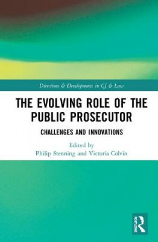 Carte Evolving Role of the Public Prosecutor Victoria Colvin