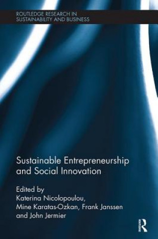 Kniha Sustainable Entrepreneurship and Social Innovation 